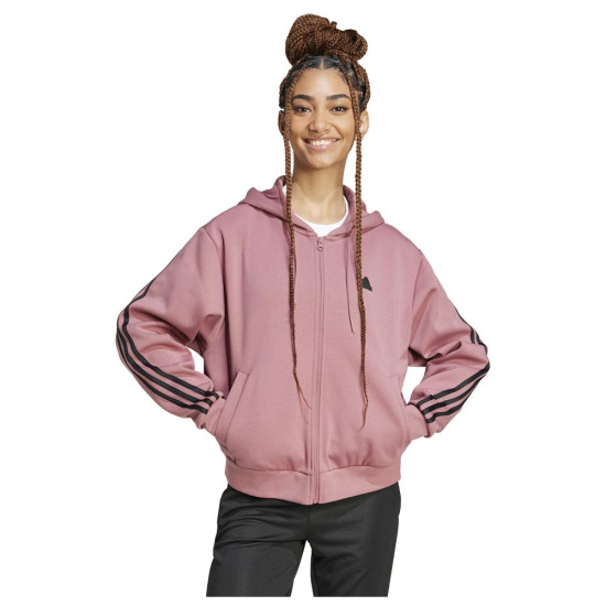 Adidas Γυναικεία ζακέτα Future Icons 3-Stripes Full-Zip Hoodie